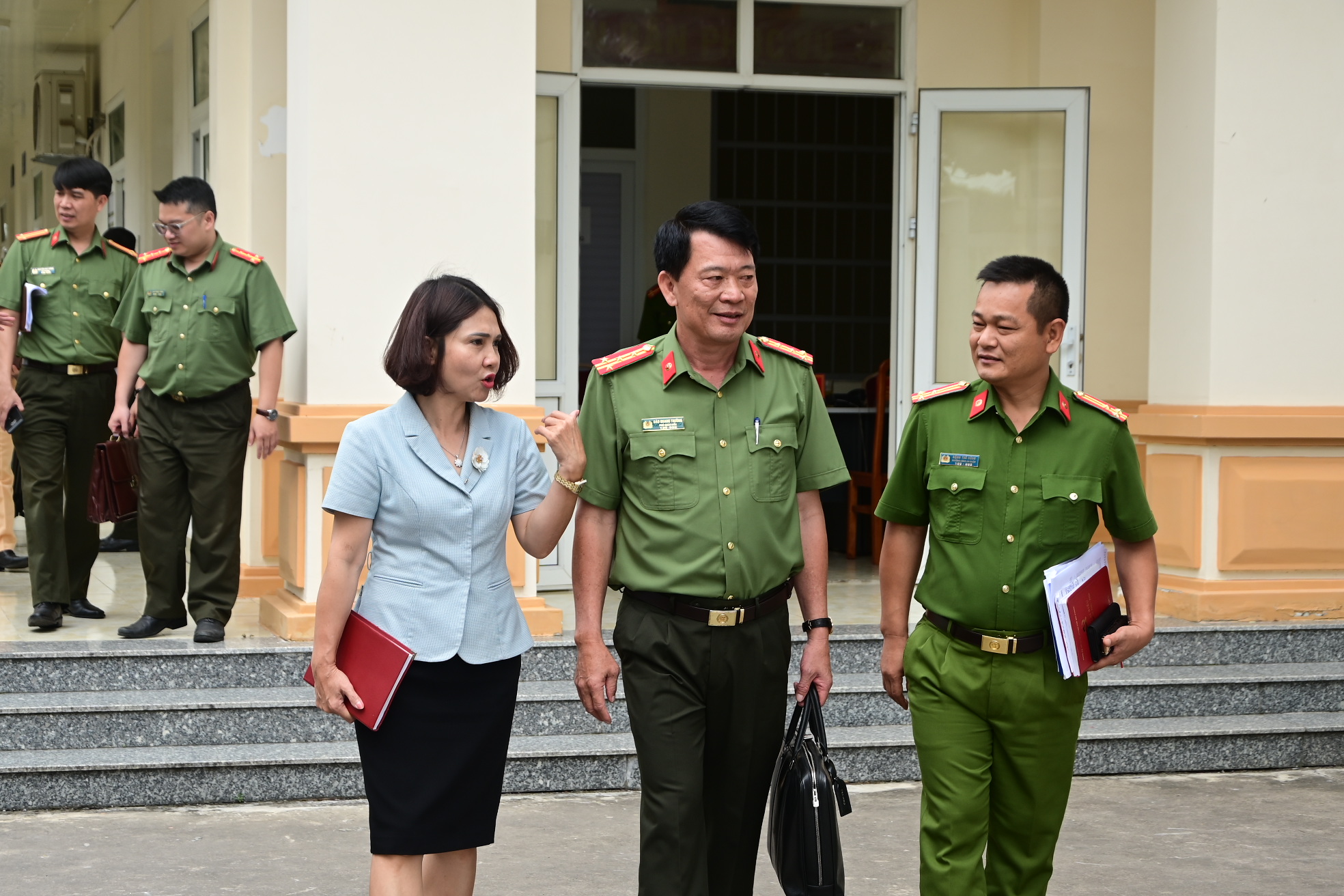 Kiểm tra triển khai xây dựng thí điểm mô hình “Công an phường điển hình, kiểm mẫu về ANTT, văn minh đô thị” tại phường Ngọc Xuyên (Đồ Sơn)